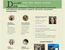Tablet Screenshot of darwinsark.net